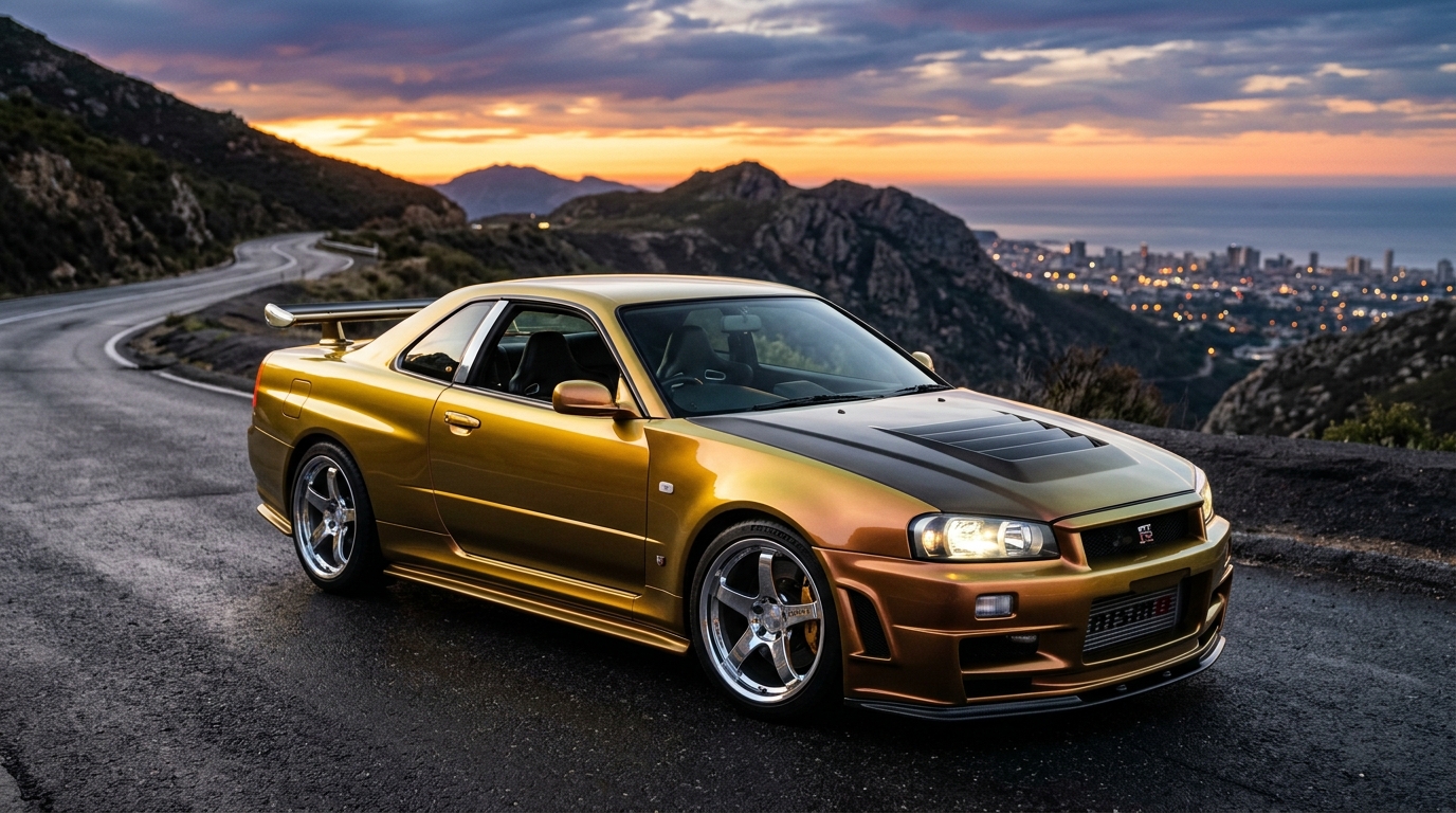 Nissan • Skyline GT-R R34