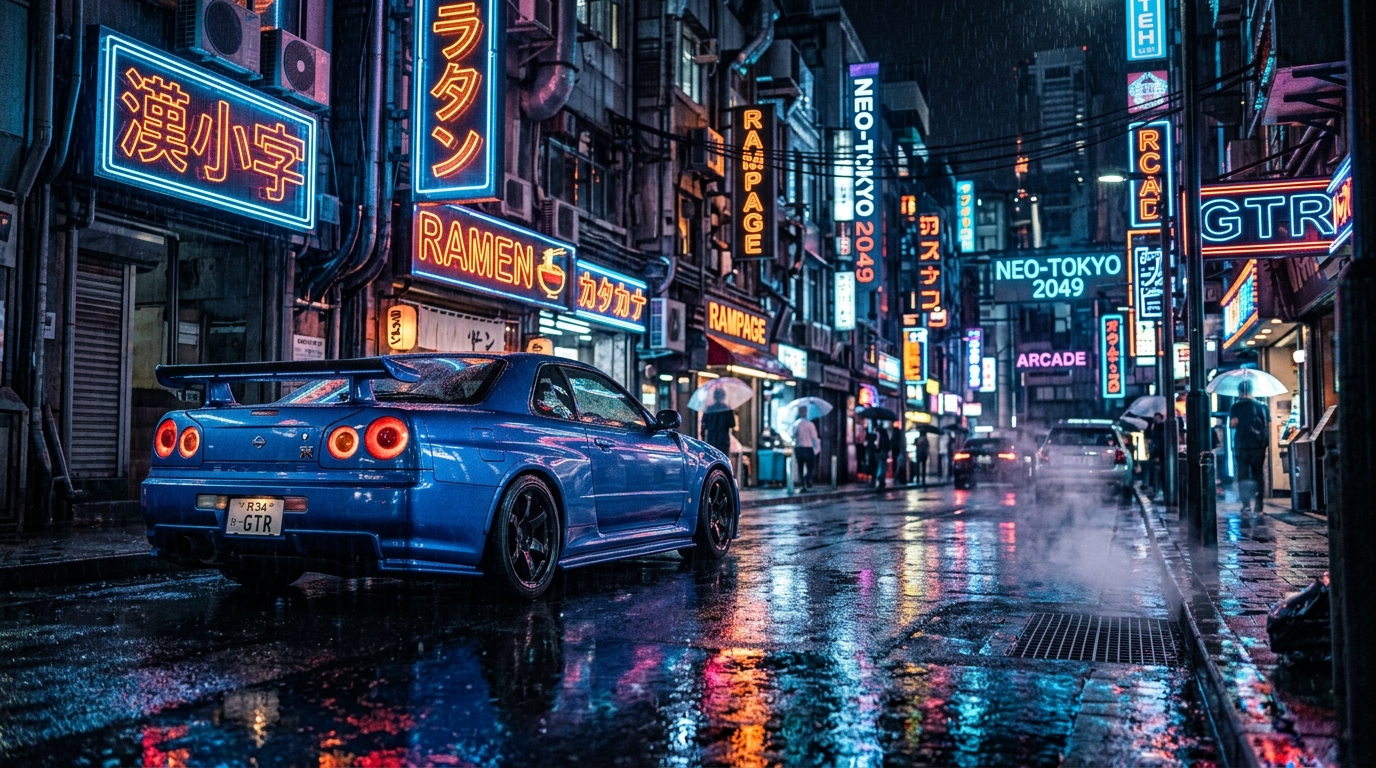 Nissan • Skyline GT-R R34